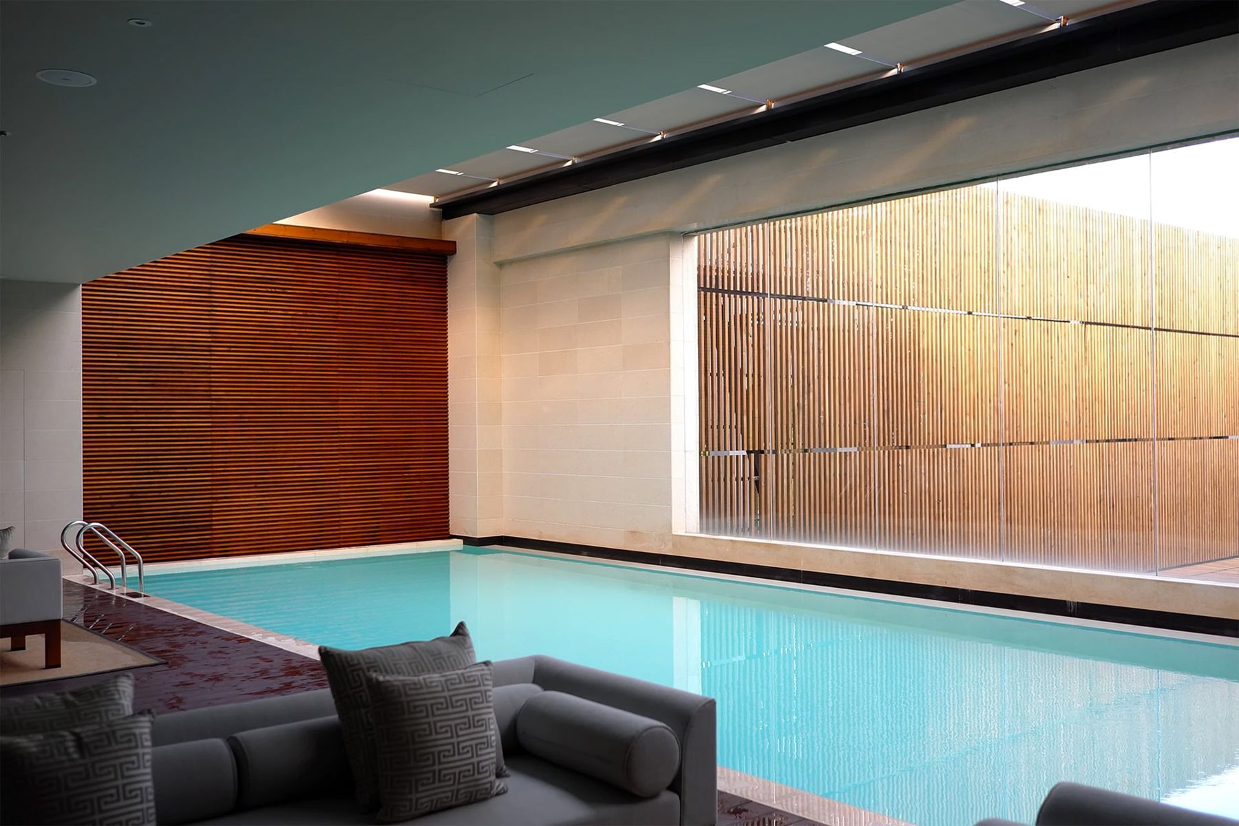 Indoor pool at Marom SPA